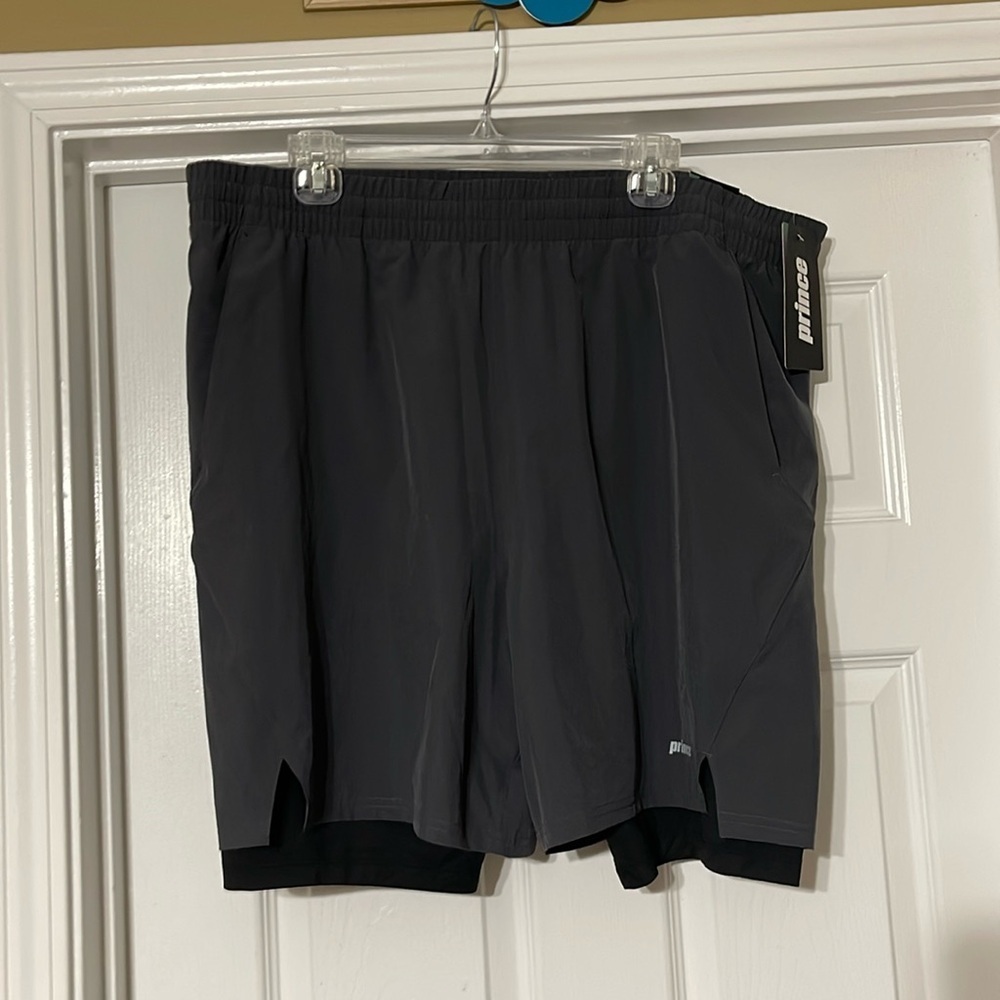 Men’s Prince 2 in 1 shorts XXL